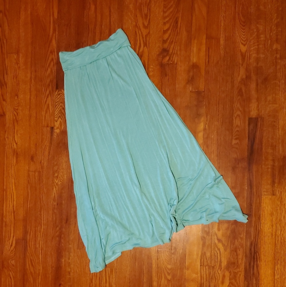 🖤Mint green maxi skirt - Picture 4 of 6